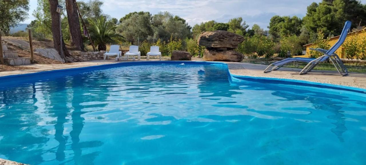 טראגונה Casa Con Vistas, Piscina Y Animales De Granja, La Caseta מראה חיצוני תמונה